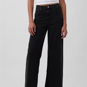 Gap High Rise Stride Wide-Leg Jeans